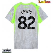 Manchester City Rico Lewis #82 Replica Third Shirt Ladies 2025-26 Short Sleeve